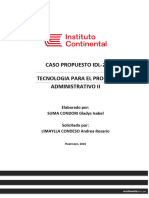 Caso Propuesto-Idl2 - Suma - Condori - Gladys - Isabel