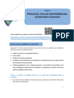 Proceso Salud-Enfermedad-Atención-Cuidado: ¿Cómo Vamos A Trabajar en Este Tema?