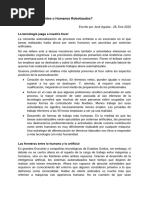 Opinión y Texto Argumentativo