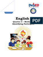 English: Quarter 3 - Module 6: Identifying Participles