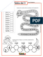 Tabla Del 3