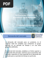 Aplicaciones-Medición y Pronóstico de Demanda