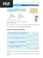 Congruent and Similar Triangles