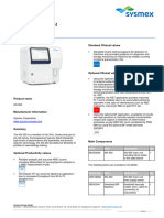 XN-350 Product Fact Sheet