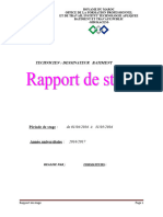 Rapport de Stage Dessin Batiment 2