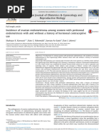 Incidence of Ovarian Endometrioma Among Women With