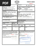 Certificate of Origin Rwanda