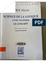 HEGEL, Du Concept en Général