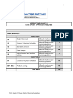 Grade 11 Case Study - Marking Guidelines 2020