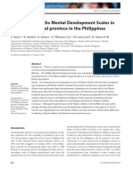 Child - 2010 - Reyes - Use of The Griffiths Mental Development Scales in An Agro Industrial Province in The Philippines