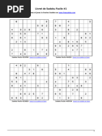 Easy Sudoku Booklet 1 FR 4