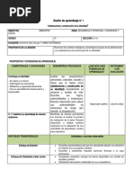 Adolescencia y Construcción de La Identidad