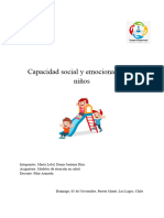 Ensayo Capacidad Social y Emocional de Los Niños