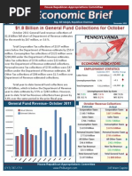 Rep. Adolph November 2011 Economic Brief