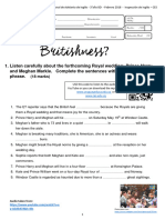 Prueba de Adelanto 3° BD 2018 Britishness Final