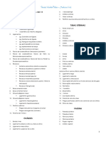 Roteiro de Anatomia UC 11 - Estruturas