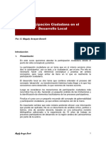 Guía Participación Ciudadana en El Desarrollo Local MODULO III CIUDADANA