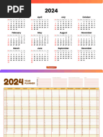 2024 Schedule Planner by SSD