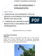 3.1 Evaluación de Riesgos Por Maquinas Herramientas