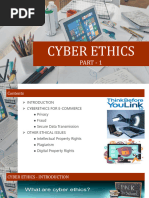 Cyber Ethics (Part-1)