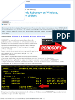 Dokumen - Tips Usar El Comando Robocopy para Hacer Copias en Windows Ejemplos