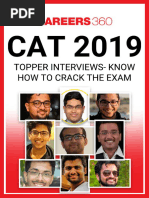 CAT 2019 Topper Interviews