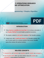 Lecture 3-1 Simplex Algorithm