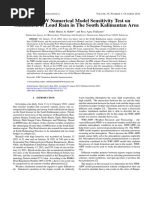 WRF-ARWNumerical Model Sensitivity Test On