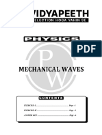 Mechanical Waves - Practice Sheet