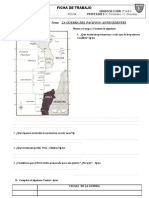 Ficha de Trabajo La Guerra Con Chile