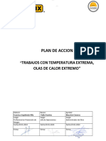 Protocolo Plan de Accion Calor Extremo Olas de Calor Trabajo en Altas Temperaturas