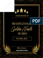 BrandXChange Golden Needle Awards