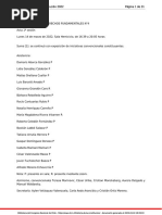 Subcomision Derecho Fundamentales #4 Acta #1