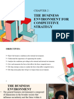 Chapter 2 The Business Environment For Competitive Strategy