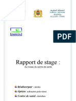 Rapport de Stage:: Réaliserpar: Assia Option: Centre de Santé