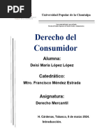 Derecho Del Consumidor