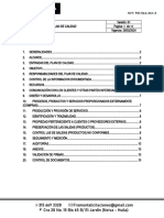 Plan de Calidad - Modelo