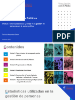 Taller Estadisticas Y Datos de La Gestion de Personas en El S P