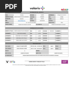 Formato de Vuelos Volaris