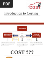 1.introduction To Cost