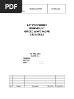 FAT Procedure Rosemount 5302 (Visual Check Power On)