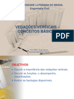 Tecnologia Das Construções I - 7 - Vedações Verticais