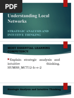 TNCT Q3W4P1 Strategic Analysis and Intuitive Thinking