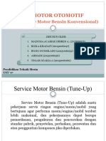 Service Motor Bensin Konvensional