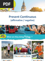 Present Continuous 