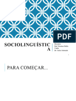 Sociolinguistica - 01 - 2024