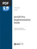 Arcgis Pro Implementation Guide - June2021