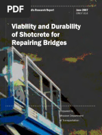 Viability and Durability of Shotcrete