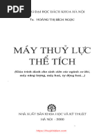 Máy Thủy Lực Thể Tích (PGS.ts. Hoàng Thị Bích Ngọc)