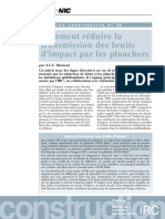 Réduire Bruits D'impact